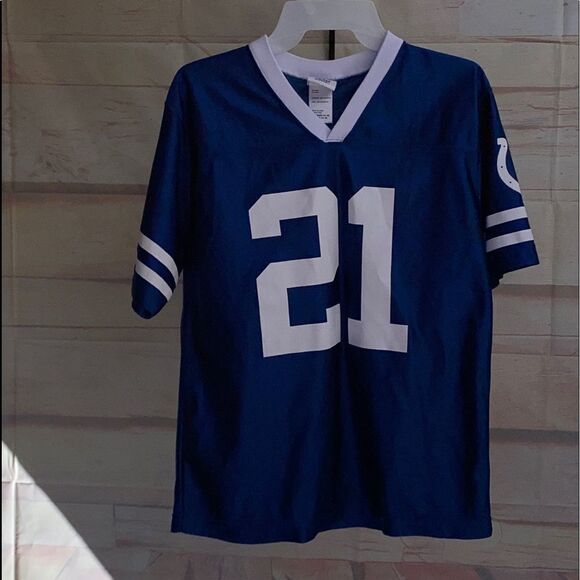 Boys sz Lg NWOT Sanders Colts jersey - Picture 2 of 4